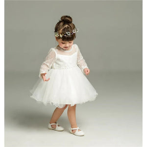 Esiz™ Long Sleeve Kids Wedding Dress - Esiz™