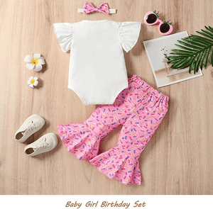 Esiz™ Newborn Girls' Pink Striped Dress - Esiz™