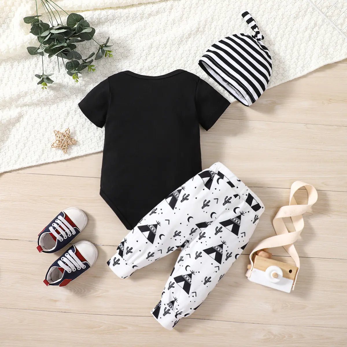 Esiz™ Cartoon Print Summer Baby Clothing Set - Esiz™