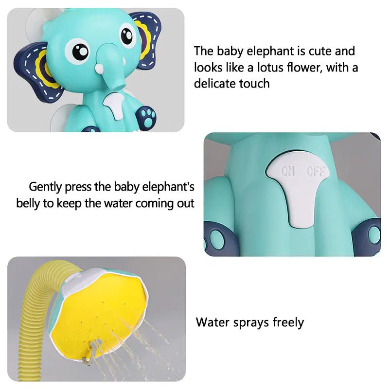 Esiz™ Elephant Spray Baby Bath Toys - Esiz™